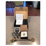 BPB119 Sterling Silver Shakers, Brass Candle Snuffer & More!