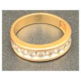 BPB501-Beautiful Multi-Diamond 14K Gold Ring