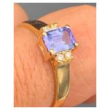 BPB505-Beautiful Blue Topaz Ring