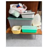NVS034 Mystery Lot- Kitchen Goods - Tupperware & More