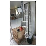 NVS064 - ALUMINUM LADDER, FELLOWES SHREDDER & MORE