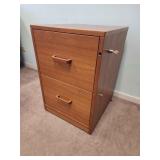 POP026 - TWO DRAWER LOCKING FILE CABINET