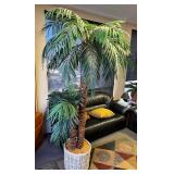 POP036 Faux Tropical Plant With Basket