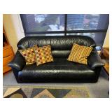 POP044 Faux Leather 3 Seater Sofa