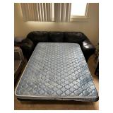 PHP017 Leatherette Sleeper Sofa With Mattress 