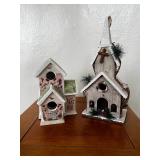 PHP064 Cute Themed Birdhouse Feeders