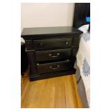 PHP177 - Black Wooden Night Stand