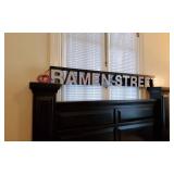 PHP200 - 3D RAMEN STREET Sign