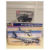 MMS028 Model Chevrolet Pickup & B-17G Flying Fortress Kit