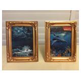 MMS096 Two Small Seascape Pictures 