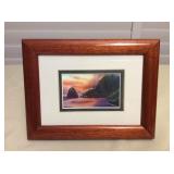 MMS098 Small Koa Framed Peggy Chun Senior Picture 