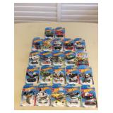 MMS121 Twenty-Two Hot Wheels Cars New