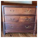 AFC027- Vintage Wooden Cabinet w/Three Drawers #2 of 2