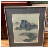 AFC040 Framed David Lee Scenic Picture 