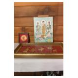 AFC059-Three Oriental Framed Pictures
