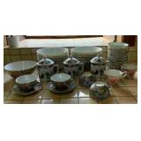 AFC061 Large Lot of Various Vintage Oriental Porcelain Dishes, Cups, Saucers & More