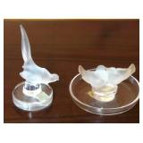 AFC100 - LALIQUE CRISTAL PARIS FIGURINES