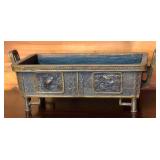 AFC120 - VINTAGE BRONZE BONSAI POT