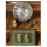 AFC127 - International Travels Collectibles - Pewter, Azteca, Russia, Indonesia