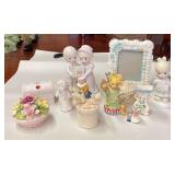 AFC140- Precious Moments & Other Vintage Collectible Figurines