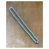 AFC175 Jade? Bead Necklace
