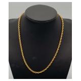 AFC179-14k Gold Rope Chain