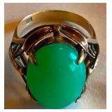 AFC181 18K Jade? Ring