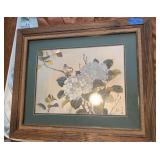 KKD016-Birds And Flower Painting 