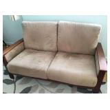 KKD026 - Vintage Custom Made Teak Sofa