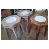 KKD073 - Wood Solid Stools