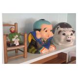 KKD112 Vintage Japanese Piggy Bank & More Mystery Lot