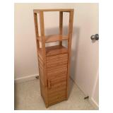 KKD140 - Bamboo Cabinet And Step Stool