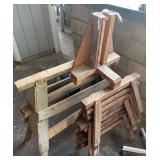 KKD155 Wooden Saw Horses