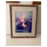 HKT037-Framed Lava Picture 