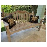 HKT041 - Patio Bench With Cushions