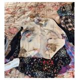 HKT052 Brand Name Womens Assorted Button Up Tops