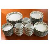 HKT074 - WEDGWOOD ENGLISH COTTAGE COLLECTION PLATES AND BOWLS