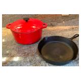 HKT093 Cast Iron Pan & Dutch Oven