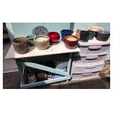 HKT123 - Plant Potting Workbench w/Lots of Supplies & Tools