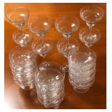 HKT129 - 20 MARGARITA AND DESSERT GLASSES