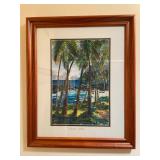 HKT161- Mauka Makai Picture In Koa Frame