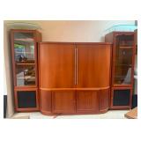HKT176-Wooden Entertainment Center