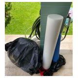 HKT198- Yoga Ball, Foam Roller And Mat