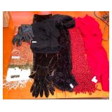 HKT220 Various Scarves, Gloves & Hat