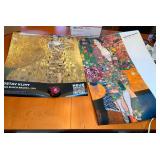 HKT222 Two Gustav Klimt Art Posters