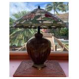 HKT022- Tiffany Style Table Lamp
