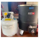 KCT033-Turkey Fryer And Propane Tank