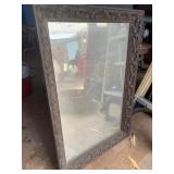 KCT038-Vintage Wooden Carved Mirror