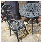 KCT053 - Wrought Iron Patio Table & Chair