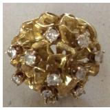 KCT135 18K Gold & Diamond Ring